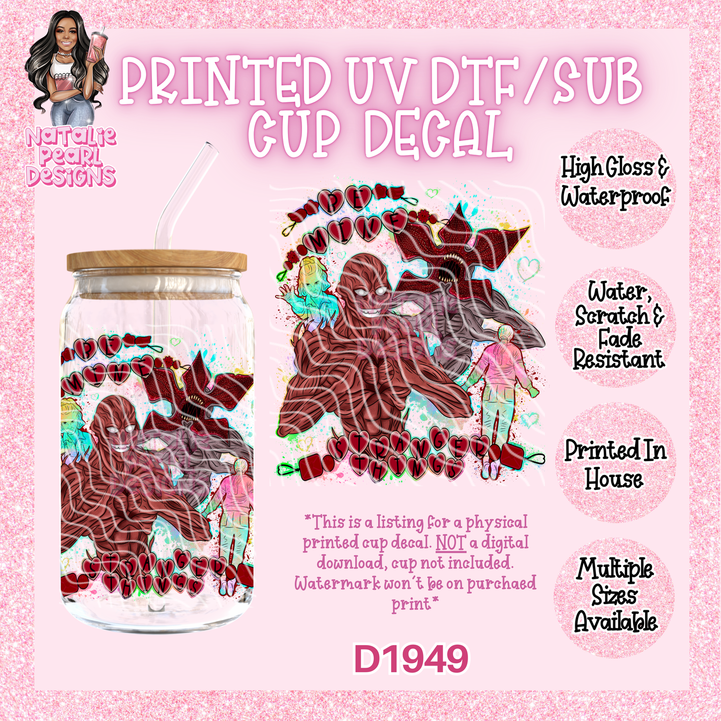 D1949 UV DTF/Sub Decal
