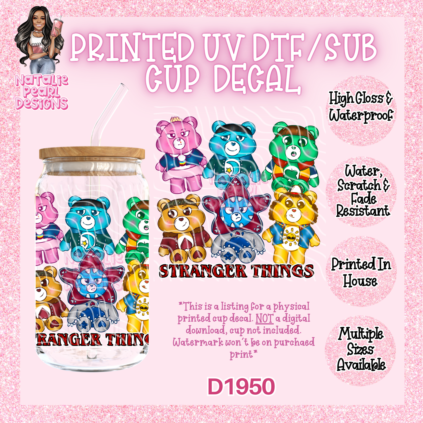 D1950 UV DTF/Sub Decal