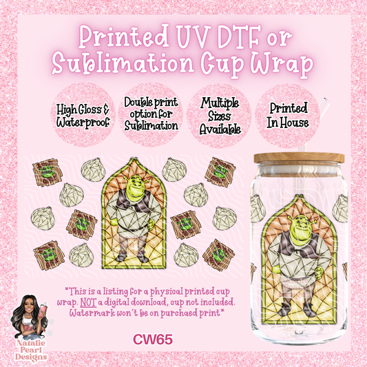 CW65 UV DTF/SUB Cup Wrap