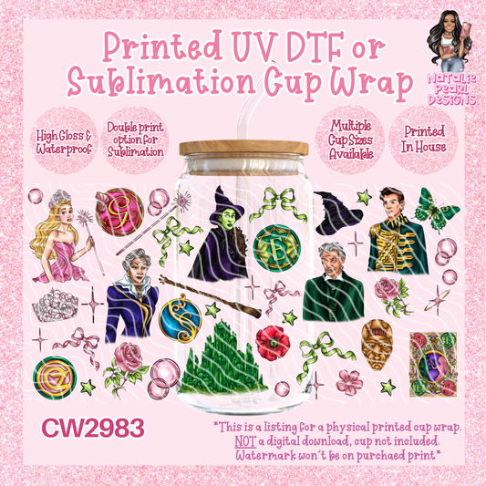 CW2983 UV DTF/SUB Cup Wraps