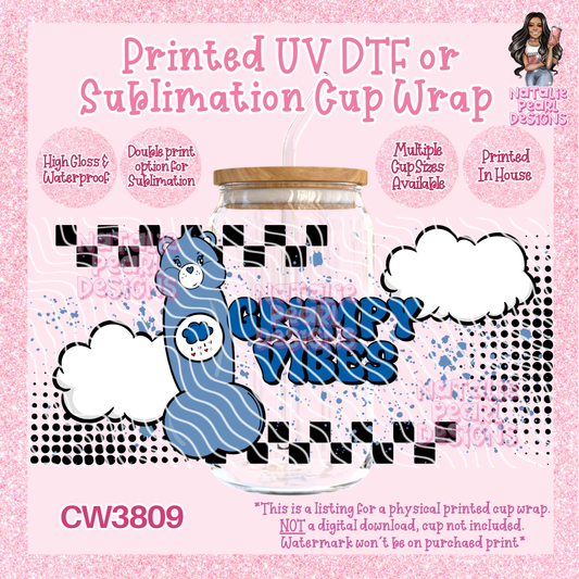 CW3809 UV DTF/SUB Cup Wraps