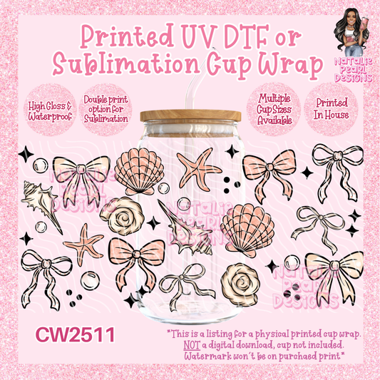 CW2511 UV DTF/SUB Cup Wraps