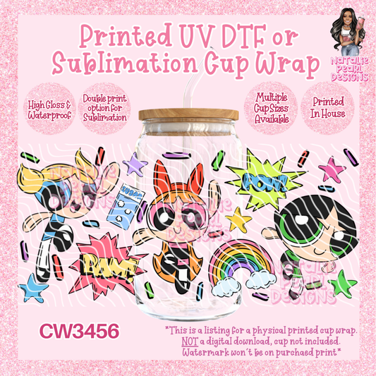 CW3456 UV DTF/SUB Cup Wraps