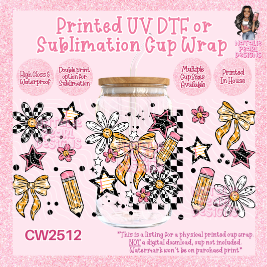 CW2512 UV DTF/SUB Cup Wraps