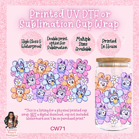CW71 UV DTF/SUB Cup Wrap