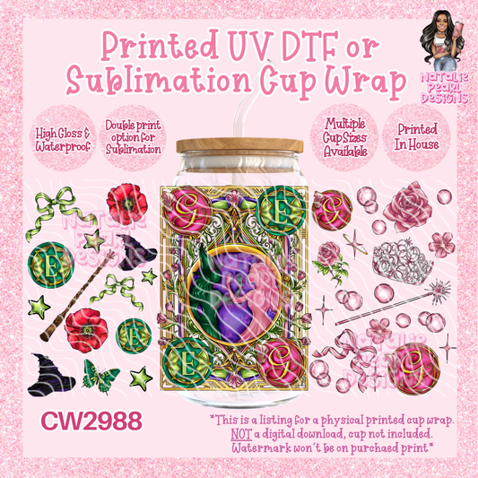 CW2988 UV DTF/SUB Cup Wraps