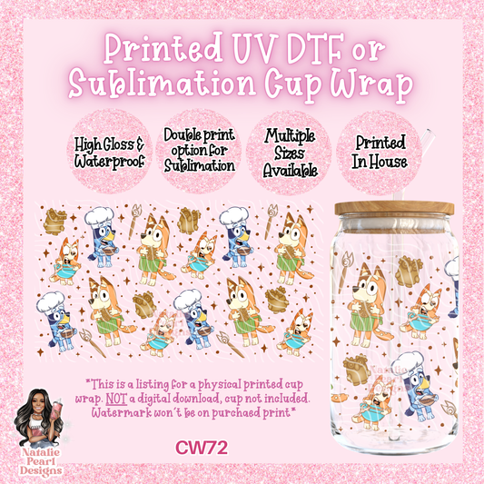 CW72 UV DTF/SUB Cup Wrap