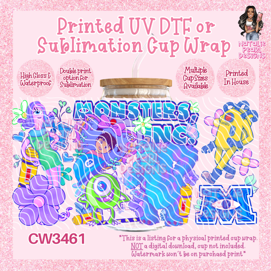 CW3461 UV DTF/SUB Cup Wraps