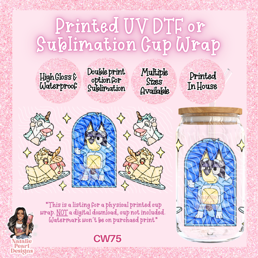 CW75 UV DTF/SUB Cup Wrap