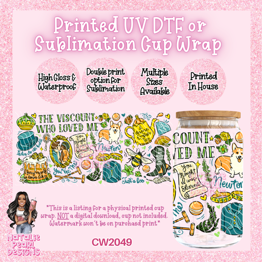 CW2049 UV DTF/SUB Cup Wraps