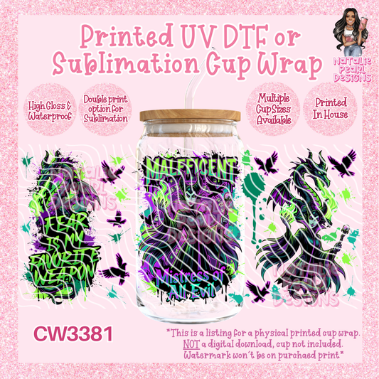 CW3381 UV DTF/SUB Cup Wraps