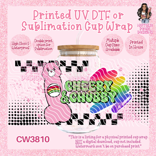 CW3810 UV DTF/SUB Cup Wraps