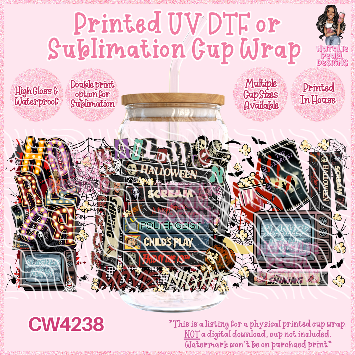 CW4238 UV DTF/SUB Cup Wraps