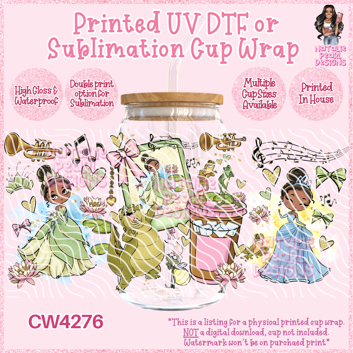 CW4276 UV DTF/SUB Cup Wraps