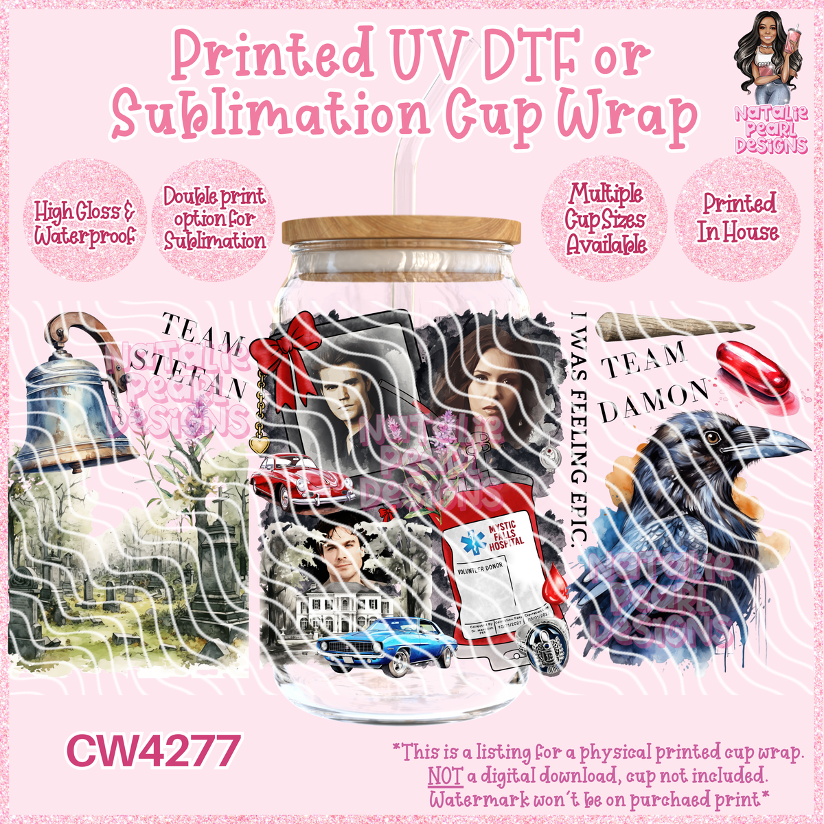 CW4277 UV DTF/SUB Cup Wraps