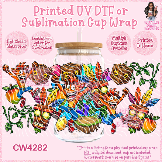 CW4282 UV DTF/SUB Cup Wraps