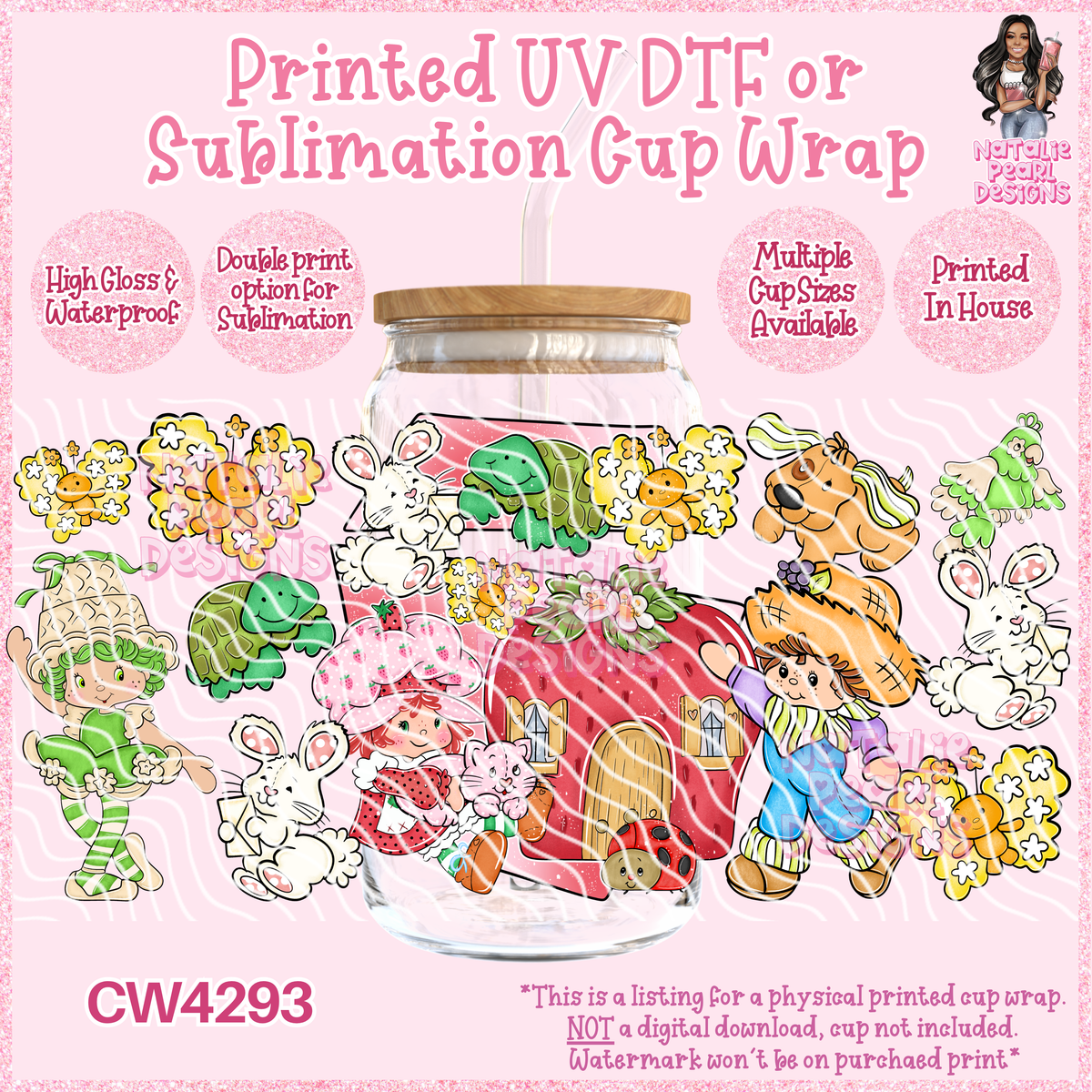 CW4293 UV DTF/SUB Cup Wraps