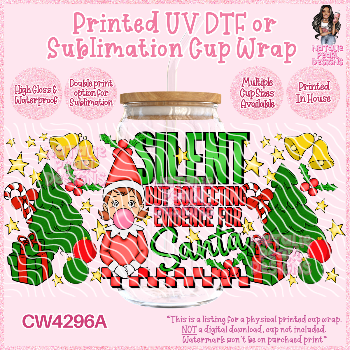 CW4296A UV DTF/SUB Cup Wraps