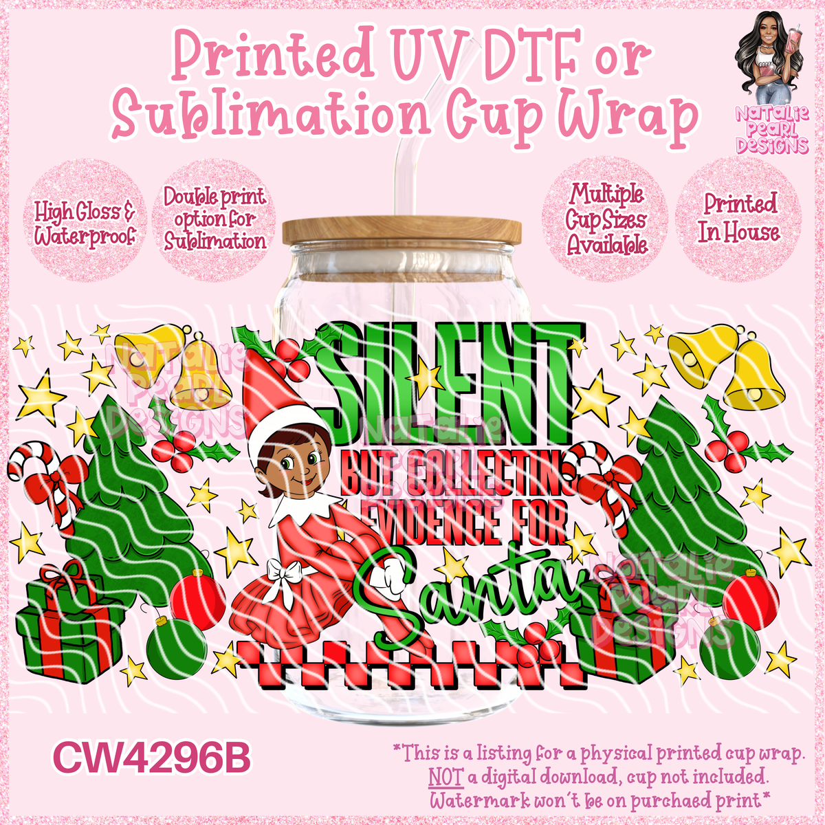 CW4296B UV DTF/SUB Cup Wraps