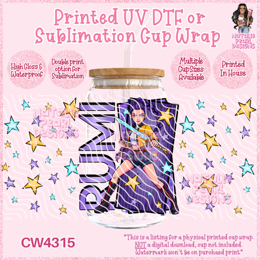 CW4315 UV DTF/SUB Cup Wraps
