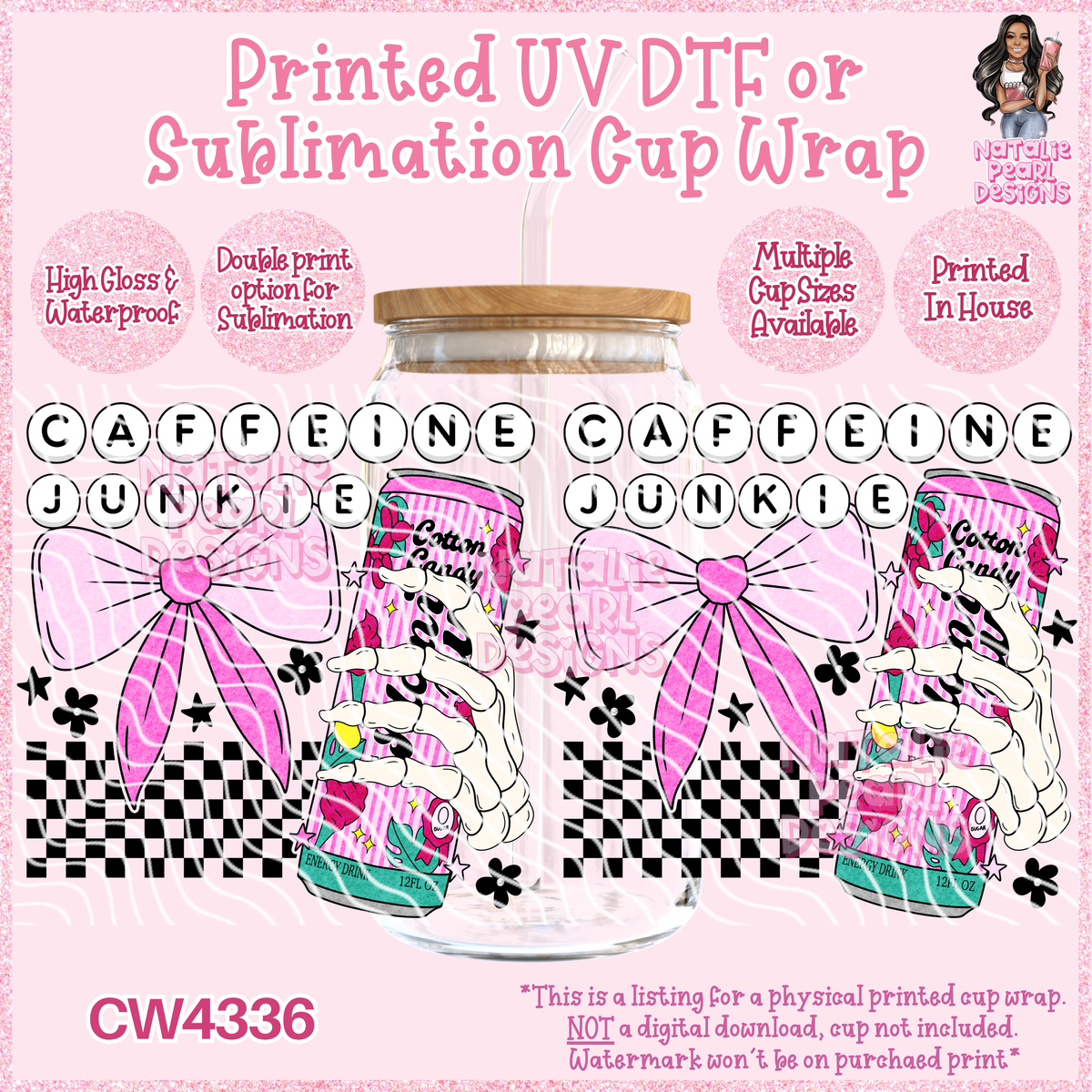 CW4336 UV DTF/SUB Cup Wraps
