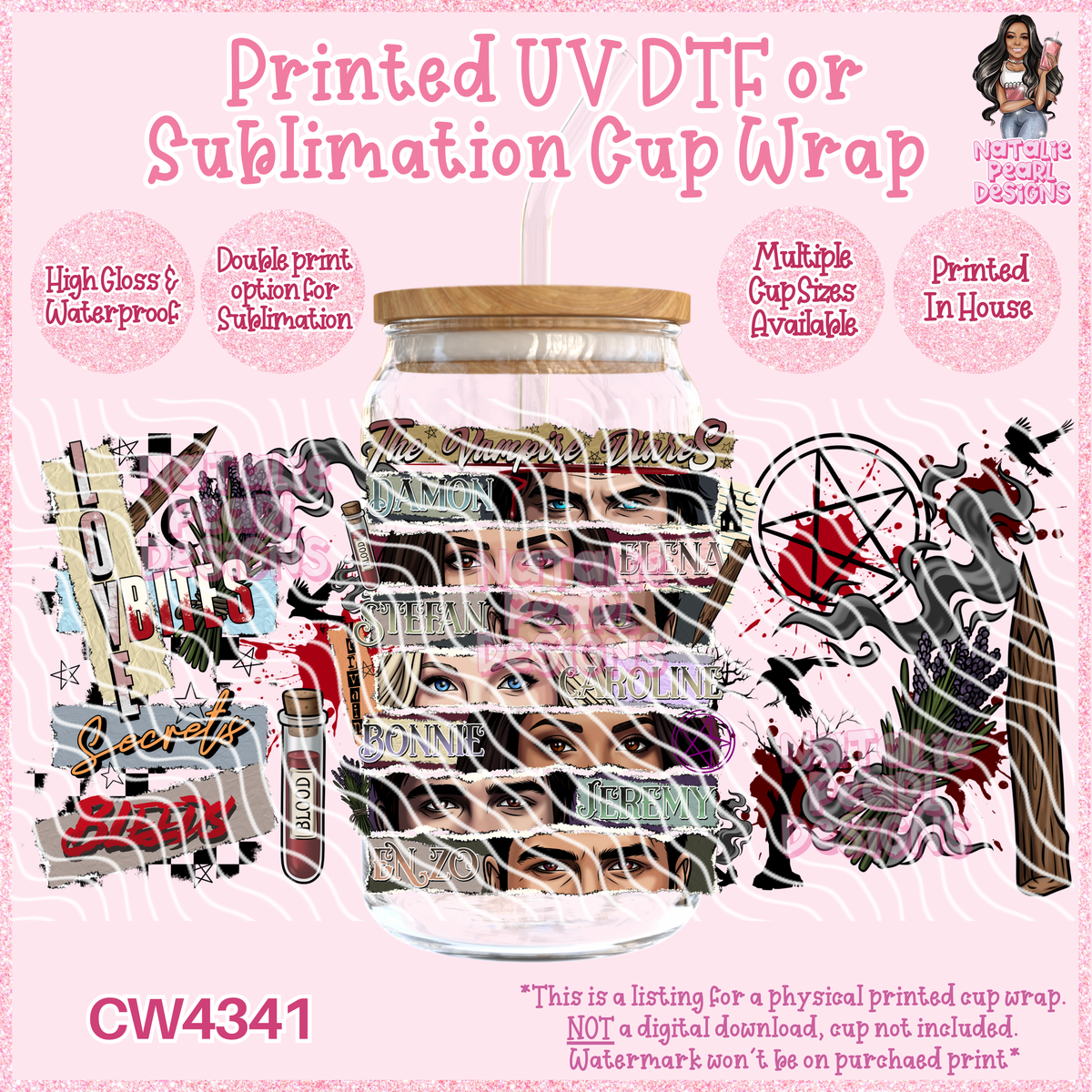 CW4341 UV DTF/SUB Cup Wraps