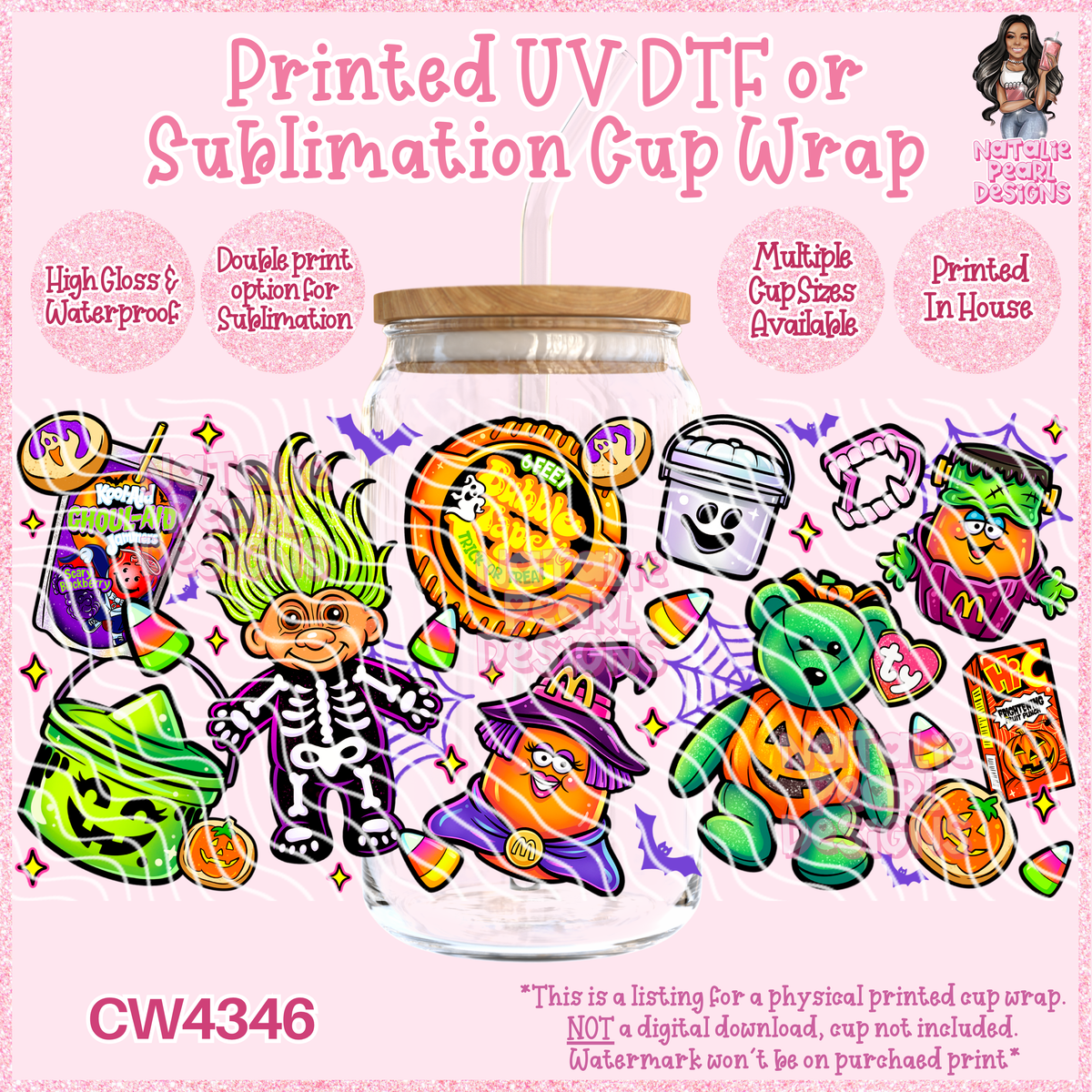 CW4346 UV DTF/SUB Cup Wraps