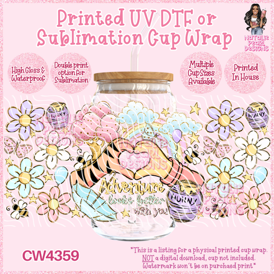 CW4359 UV DTF/SUB Cup Wraps