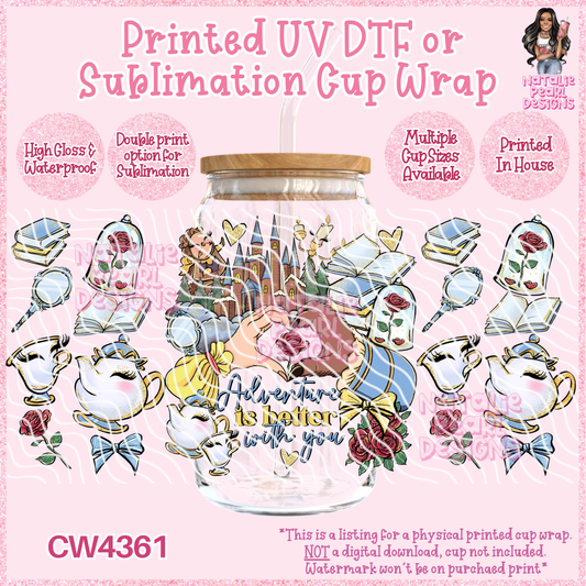 CW4361 UV DTF/SUB Cup Wraps