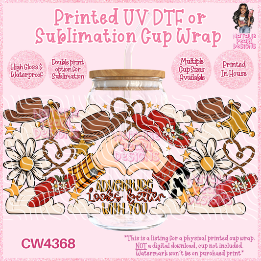CW4368 UV DTF/SUB Cup Wraps