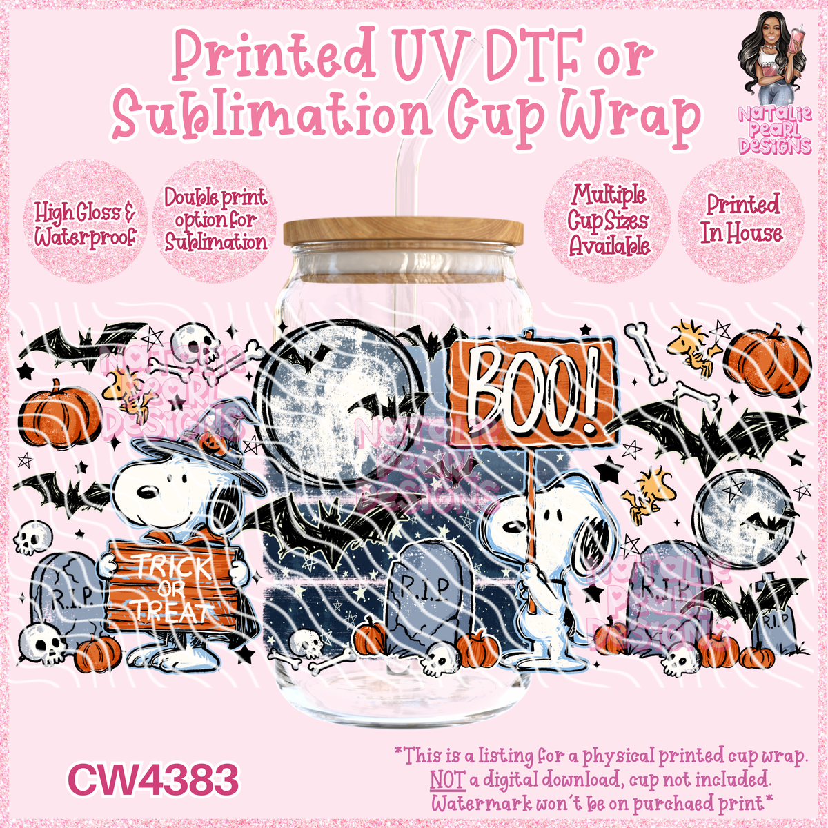 CW4383 UV DTF/SUB Cup Wraps