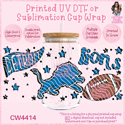 CW4414 UV DTF/SUB Cup Wraps