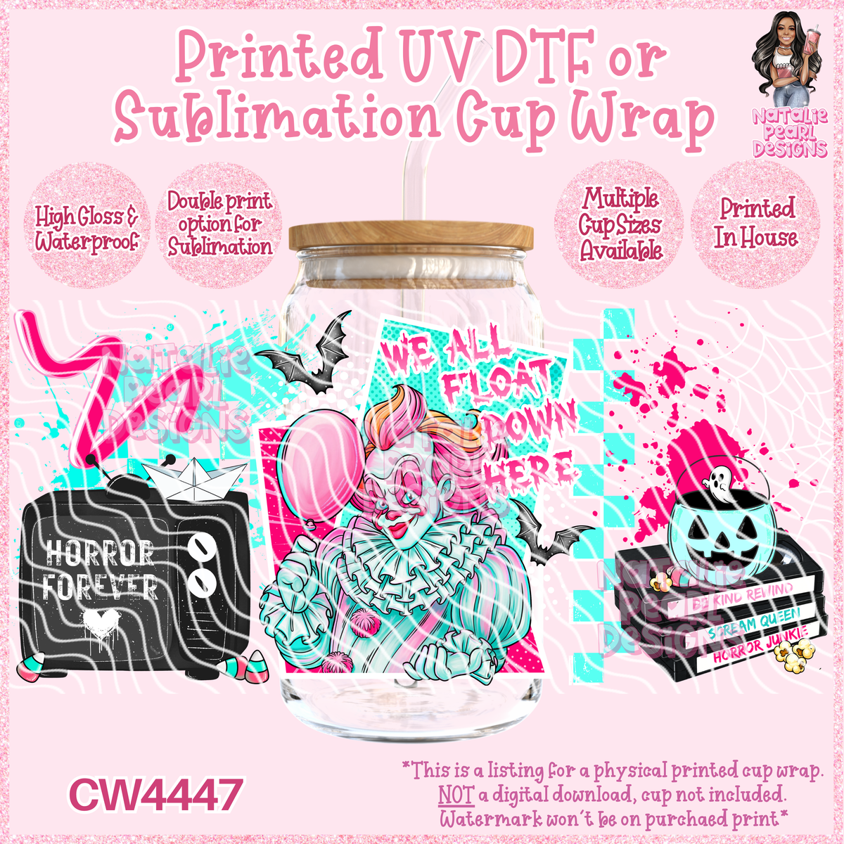 CW4447 UV DTF/SUB Cup Wraps