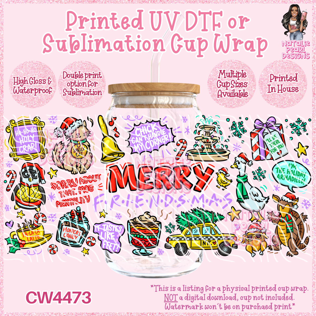 CW4473 UV DTF/SUB Cup Wraps