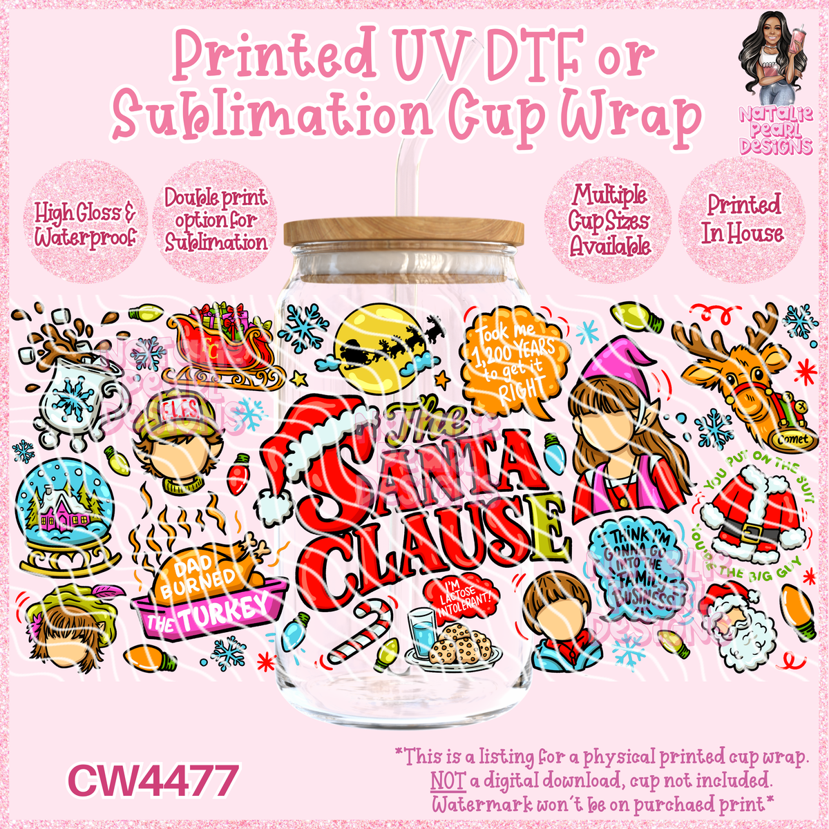 CW4477 UV DTF/SUB Cup Wraps