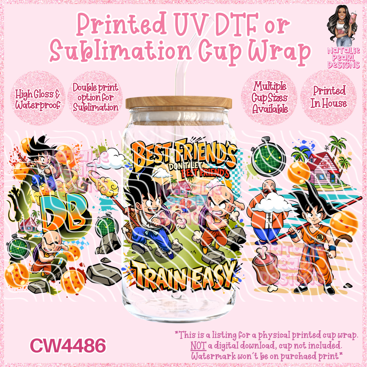CW4486 UV DTF/SUB Cup Wraps