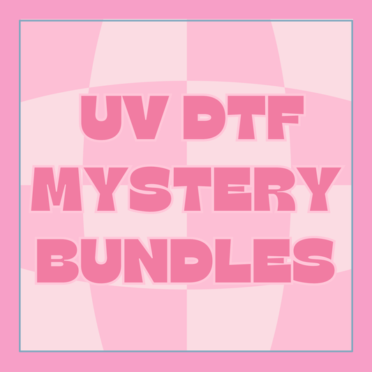 UV DTF Mystery 16oz Cup Wrap Bundles