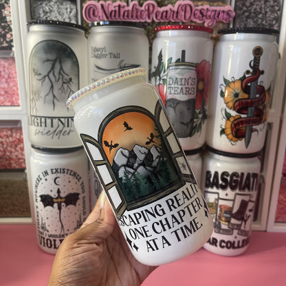 Escaping Reality Fourth Wing Glass Can