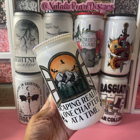 Escaping Reality Fourth Wing Glass Can