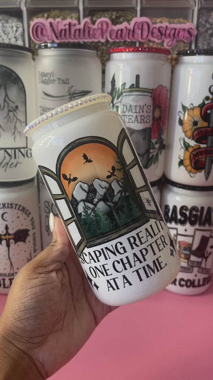 Escaping Reality Fourth Wing Glass Can