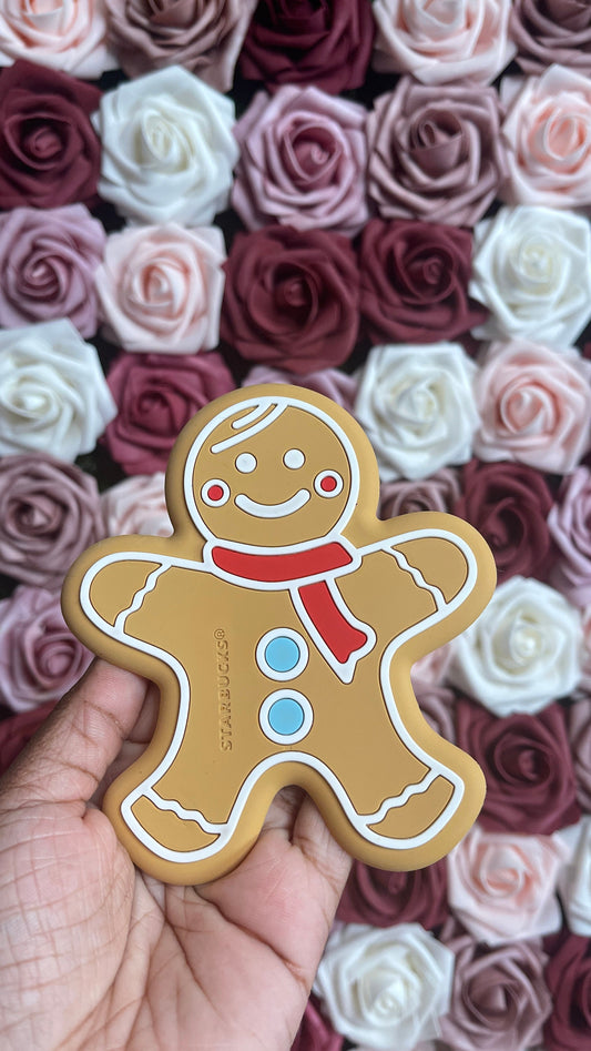 Starbucks Gingerbread Cookie Christmas Coasters